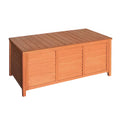 Gardeon 210L Outdoor Storage Bench Box Wooden Garden Patio Chair