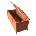 Gardeon 210L Outdoor Storage Bench Box Wooden Garden Patio Chair