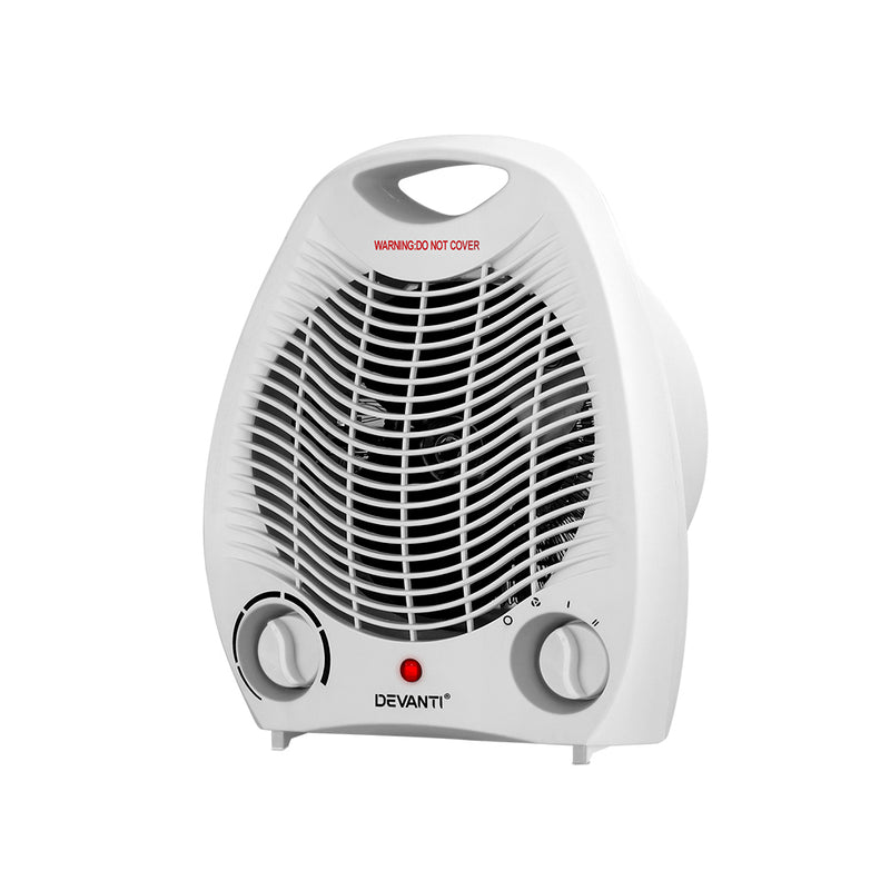 Devanti Electric Fan Heater 2000W Portable