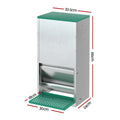 Giantz Automatic Chicken Feeder Treadle Self Opening Poultry