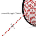 Giantz Electric Fence Poly Rope 2x500m