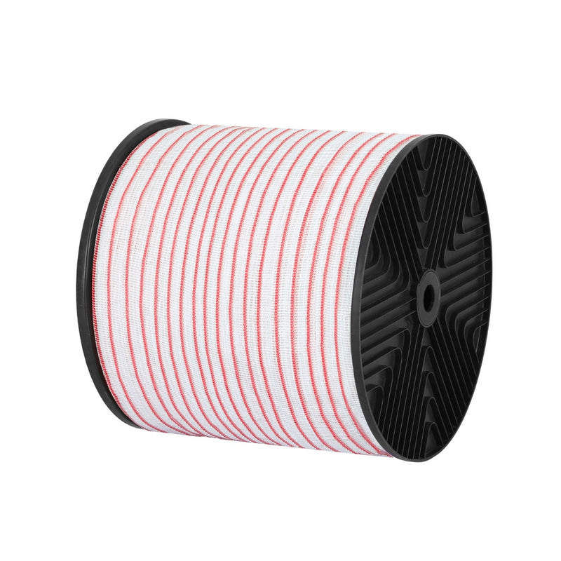 Giantz Electric Fence Tape 400M Red White Polytape Wire