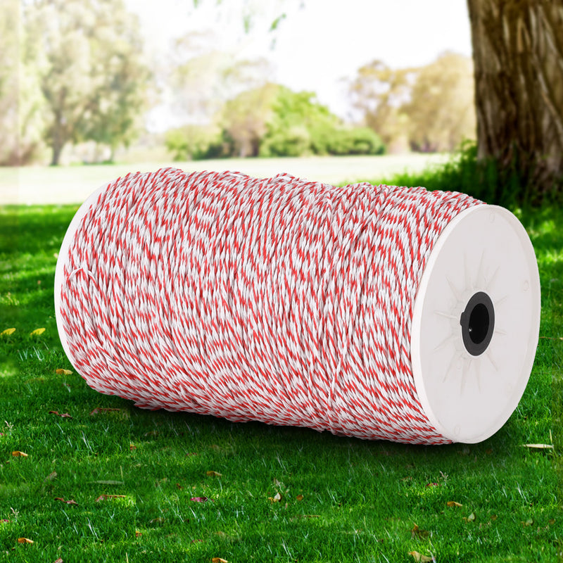 Giantz Electric Fence Poly Wire 1000m Roll