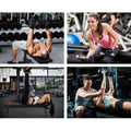 Everfit Weight Bench Flat 300kg Capacity Home Gym Press Equipment