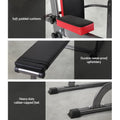 Everfit Weight Bench Chin Up Bar 380kg Capacity Home Gym