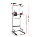 Everfit Weight Bench Chin Up Tower 200kg Capacity Home Gym