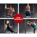 Everfit Weight Bench Chin Up Tower 200kg Capacity Home Gym