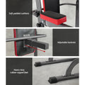 Everfit Weight Bench Chin Up Tower 200kg Capacity Home Gym