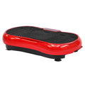 Everfit Vibration Machine Platform Red w/ Resistance Rope Home Fitness