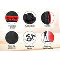 Everfit Vibration Machine Platform Red w/ Resistance Rope Home Fitness