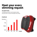 Everfit Vibration Machine Dark Red w/Resistance Rope Home Fitness