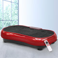 Everfit Vibration Machine Dark Red w/Resistance Rope Home Fitness