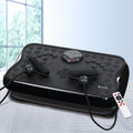 Everfit Vibration Machine Platform with Resistance Rope Black
