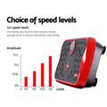 Everfit Vibration Machine Platform Red with Resistance Rope