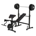 Everfit 10 in 1 Weight Bench Press Home Gym Station 330kg Capacity