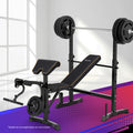 Everfit 10 in 1 Weight Bench Press Home Gym Station 330kg Capacity
