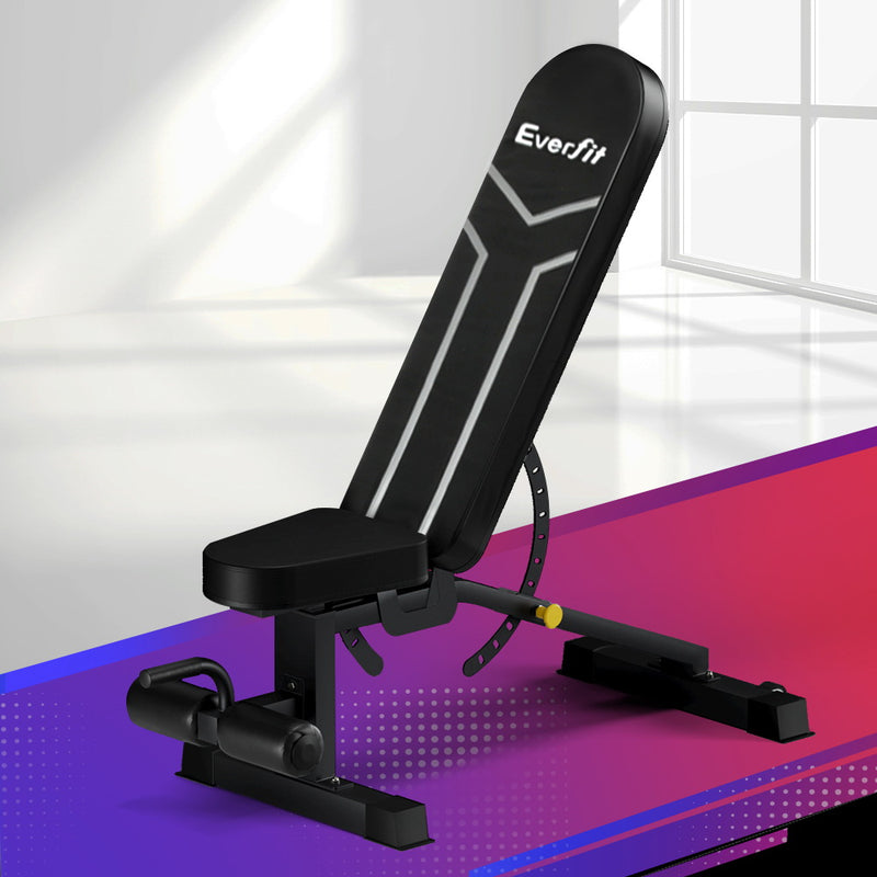 Everfit Weight Bench Adjustable FID 450kg Capacity Home Gym