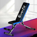 Everfit Weight Bench Adjustable FID 330kg Capacity Home Gym