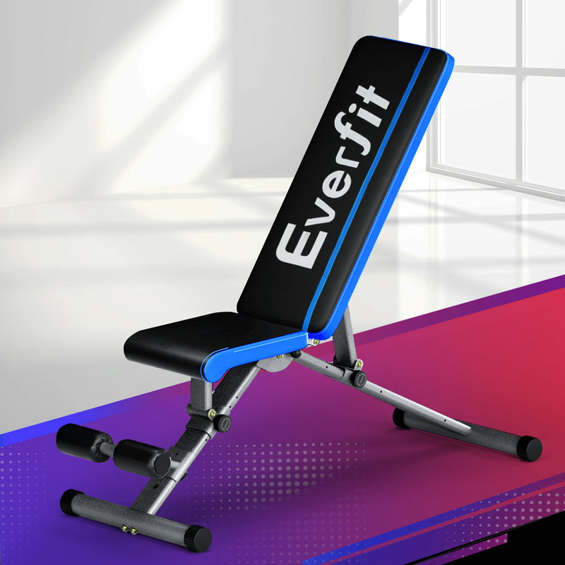 Everfit Weight Bench Adjustable FID 330kg Capacity Home Gym