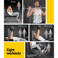 Everfit 8in1 Weight Bench Adjustable Incline Decline 200kg Home Gym