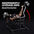 Everfit Chest Press Machine Folding Workout Bench Independent Arms