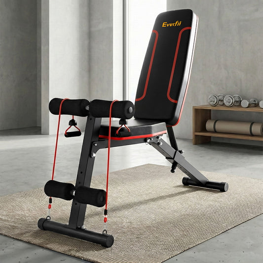 Everfit Weight Bench FID Bench Adjustable Hme Gym Equipment Bench Press