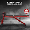 Everfit Adjustable Weight Bench FID 150kg Capacity Home Gym