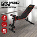 Everfit Adjustable Weight Bench FID 150kg Capacity Home Gym