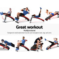 Everfit Weight Bench Foldable Sit Up Press Home Gym Equipment