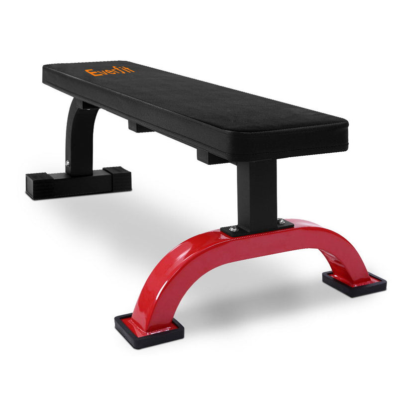Everfit Weight Bench Flat Press 300KG Capacity Home Gym Fitness
