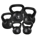Everfit 22kg Kettlebell Set Weight Lifting Bench Dumbbells Gym