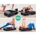 Everfit 2X Aerobic Step Riser Exercise Stepper Block Gym Home