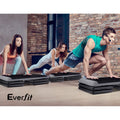 Everfit 2X Aerobic Step Riser Exercise Stepper Block Gym Home