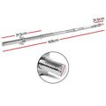Everfit 168cm Barbell Bar Weight Plates Dumbbells Fitness Home Gym