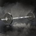 Everfit 18kg Barbell Set Weight Plates Bar Bench 168cm