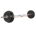 Everfit 38kg Barbell Set Weight Plates Bench 168cm