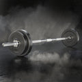 Everfit 38kg Barbell Set Weight Plates Bench 168cm