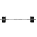 Everfit 68kg Barbell Set Weight Plates Bar Bench 168cm