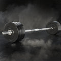 Everfit 68kg Barbell Set Weight Plates Bar Bench 168cm