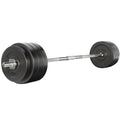 Everfit 78kg Barbell Set Weight Plates Bench 168cm Home Gym