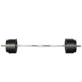 Everfit 78kg Barbell Set Weight Plates Bench 168cm Home Gym