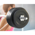 Everfit 78kg Barbell Set Weight Plates Bench 168cm Home Gym