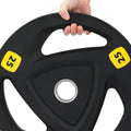 Everfit 25kg Weight Plates Standard Dumbbells Barbells Home Gym