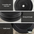 Everfit 30kg Barbell Weight Plates Standard Home Gym Press Fitness