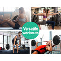 Everfit Weight Plates 2x10kg Standard Barbell Plate Weight Lifting