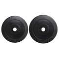 Everfit 50kg Barbell Weight Plates Standard Home Gym Press Fitness