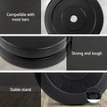 Everfit 50kg Barbell Weight Plates Standard Home Gym Press Fitness
