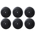 Everfit 60kg Barbell Weight Plates Standard Home Gym Press Fitness