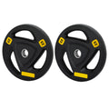 Everfit Weight Plates 25kg x2 Standard Dumbbells Barbells Home Gym