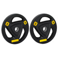 Everfit Weight Plates 25kg x2 Standard Dumbbells Barbells Home Gym